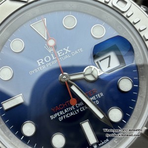 VSF VS3235 Yacht-Master 40mm Blue Dial SS Bracelet - Image 7