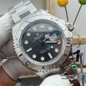 VSF VS3235 Yacht-Master 40mm Grey Dial SS Bracelet - Image 4