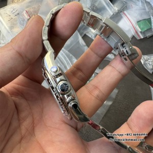 VSF 4801 Daytona  Ceramic Bezel Black Dial SS Bracelet - Image 3