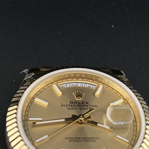 GMF A2836 Tungsten DayDate 40MM YG YG Dial YG President Bracelet - Image 7