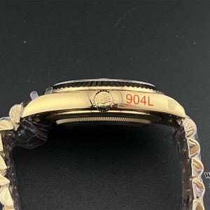 GMF A2836 Tungsten DayDate 40MM YG YG Dial YG President Bracelet - Image 8