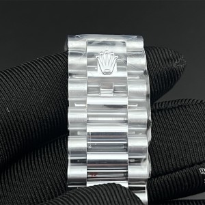 GMF A2836 Tungsten DayDate 40MM Grey Meteorite Dial President Bracelet - Image 3