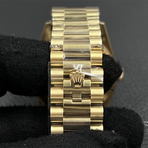 GMF A2836 Tungsten DayDate 40MM YG Silver Dial Roma Marker YG President Bracelet - Image 3