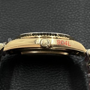 GMF A2836 Tungsten DayDate 40MM YG Silver Dial Roma Marker YG President Bracelet - Image 8