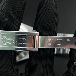 GMF A2836 Tungsten DayDate 40MM Ice Blue Dial Arabic Marker President Bracelet - Image 4