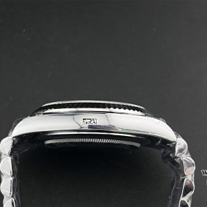 GMF A2836 Tungsten DayDate 40MM Ice Blue Dial Arabic Marker President Bracelet - Image 8