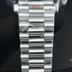 GMF A2836 Tungsten DayDate 40MM Ice Blue Dial Arabic Marker President Bracelet - Image 9