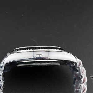 GMF A2836 Tungsten DayDate 40MM Ice Blue Dial Roma Marker President Bracelet - Image 7