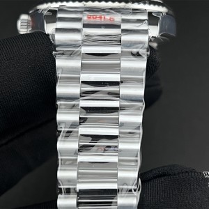 GMF A2836 Tungsten DayDate 40MM Blue Dial Roma Marker President Bracelet - Image 2