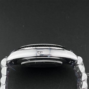 GMF A2836 Tungsten DayDate 40MM Blue Dial Roma Marker President Bracelet - Image 9