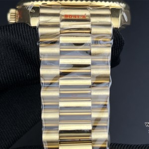 GMF A2836 Tungsten DayDate 40MM YG YG Dial Diamond Marker YG President Bracelet - Image 2