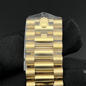 GMF A2836 Tungsten DayDate 40MM YG YG Dial Diamond Marker YG President Bracelet - Image 3