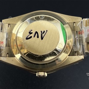 GMF A2836 Tungsten DayDate 40MM YG YG Dial Diamond Marker YG President Bracelet - Image 5