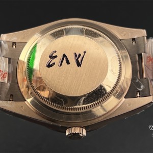 GMF A2836 Tungsten DayDate 40MM RG Brown Dial Diamond Marker RG President Bracelet - Image 5