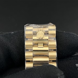 GMF A2836 Tungsten DayDate 40MM YG Black Dial YG President Bracelet - Image 2