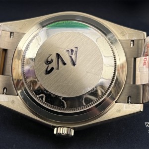 GMF A2836 Tungsten DayDate 40MM YG Black Dial YG President Bracelet - Image 4