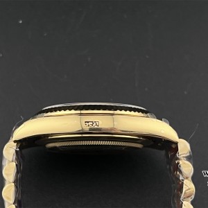 GMF A2836 Tungsten DayDate 40MM YG Black Dial YG President Bracelet - Image 8