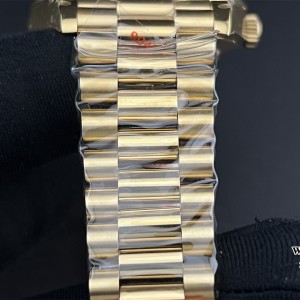 GMF A2836 Tungsten DayDate 40MM YG Black Dial YG President Bracelet - Image 9