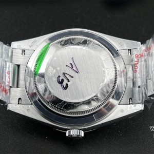 GMF A2836 Tungsten DayDate 40MM Ice Blue Dial Diamond Marker President Bracelet - Image 5