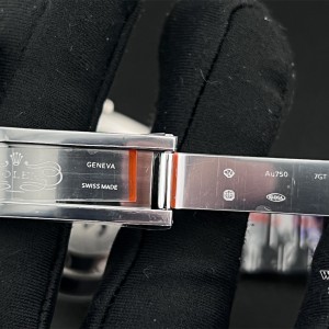 GMF A2836 DayDate 40MM White Dial Roma Marker President Bracelet - Image 4