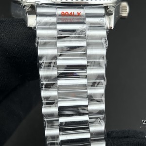 GMF A2836 DayDate 40MM White Dial Roma Marker President Bracelet - Image 9