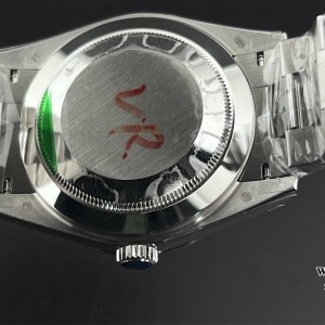 GMF A3255 DayDate 40MM White Dial Roma Marker President Bracelet - Image 5