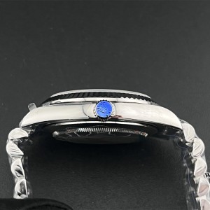 GMF A3255 DayDate 40MM White Dial Roma Marker President Bracelet - Image 7
