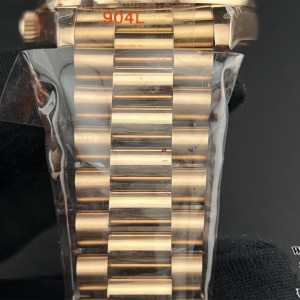 GMF A3255 DayDate 40MM RG Brown Dial Roma Marker RG President Bracelet - Image 2