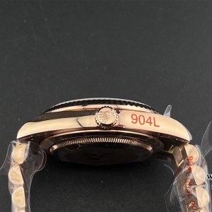 GMF A3255 DayDate 40MM RG Brown Dial Roma Marker RG President Bracelet - Image 7