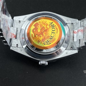 QF Gain Weight V6 A2836 DayDate 40MM Black Dial President Bracelet - Image 5