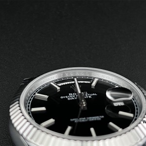 QF Gain Weight V6 A2836 DayDate 40MM Black Dial President Bracelet - Image 7