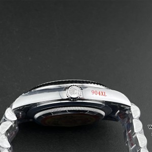 QF Gain Weight V6 A2836 DayDate 40MM Black Dial President Bracelet - Image 8