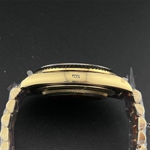 QF Gain Weight V6 A2836 DayDate 40MM Gradual Green Dial President Bracelet - Image 8