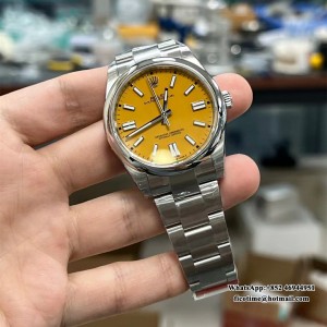 VSF DD3230 Oyster Perpetual 36mm Yellow Dial Oyster Bracelet - Image 4