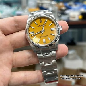 VSF DD3230 Oyster Perpetual 36mm Yellow Dial Oyster Bracelet - Image 5