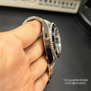 VSF VS3235 Sea Dweller 43mm Single Red Black Dial SS Bracelet - Image 8