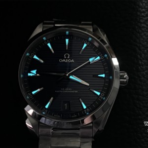 VSF A8900 Seamaster 41mm AQUA TERRA 150M Blue Dial SS Bracelet - Image 4