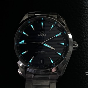 VSF A8900 Seamaster 41mm AQUA TERRA 150M Blue Dial SS Bracelet - Image 5