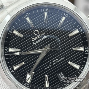 VSF A8900 Seamaster 41mm AQUA TERRA 150M Black Dial SS Bracelet - Image 2