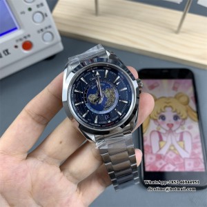 VSF A8938 Seamaster 43mm AQUA TERRA 150M Worldtimer Blue Dial SS Bracelet - Image 4