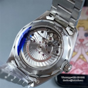 VSF A8938 Seamaster 43mm AQUA TERRA 150M Worldtimer Blue Dial SS Bracelet - Image 8