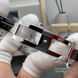 VSF A8900 Seamaster 41mm AQUA TERRA 150M White Dial Orange Hand SS Bracelet - Image 7