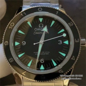 VSF A8400 Seamaster Diver 300M "Spectre" 41mm Ceramic Black Dial SS Bracelet VSF A8400 41mm  SS Bracelet VSF - Image 2