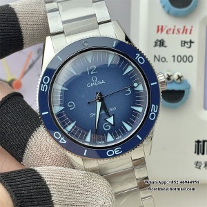 VSF A8912 Seamaster Diver 300M Heritage 41mm Blue Dial SS Bracelet VSF A8912 41mm  SS Bracelet VSF - Image 4