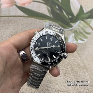 VSF A8906 Planet Ocean 600M GMT  'Tai Chi' 43.5mm Black/White Ceramic Bezel Black Dial SS Bracelet VSF A8906 43.5mm  SS Bracelet VSF - Image 7