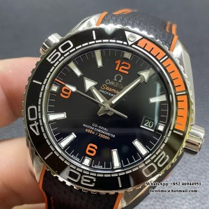 VSF A8900 Planet Ocean 600M 43.5mm 1/4 Orange Black Dial Black Rubber Strap VSF A8900 43.5mm  Black Rubber Strap VSF - Image 2