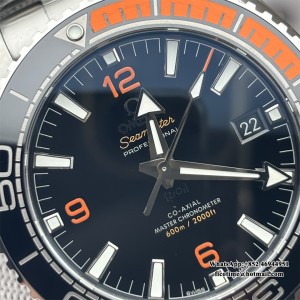 VSF A8900 Planet Ocean 600M 43.5mm 1/4 Orange Black Dial SS Bracelet VSF A8900 43.5mm  SS Bracelet VSF - Image 4