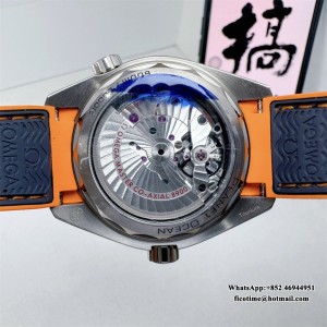 VSF A8900 Planet Ocean 600M 43.5mm 1/4 Orange Grey Dial Black Rubber Strap VSF A8900 43.5mm  Black Rubber Strap VSF - Image 6