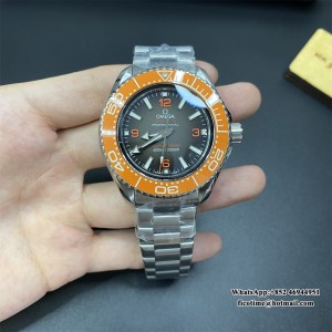 VSF A8912 Seamaster 6000M Ultra Deep 45.5mm Brown Dial Orange Bezel SS Bracelet VSF A8912 45.5mm  SS Bracelet VSF - Image 4