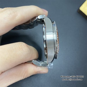 VSF A8912 Seamaster 6000M Ultra Deep 45.5mm Brown Dial Orange Bezel SS Bracelet VSF A8912 45.5mm  SS Bracelet VSF - Image 8